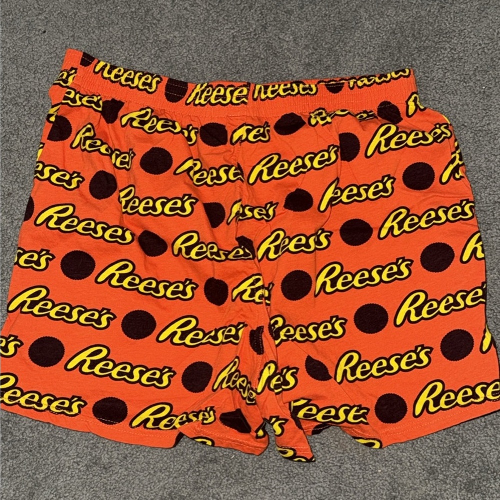 Women's Athletic Shorts - Orange and Black